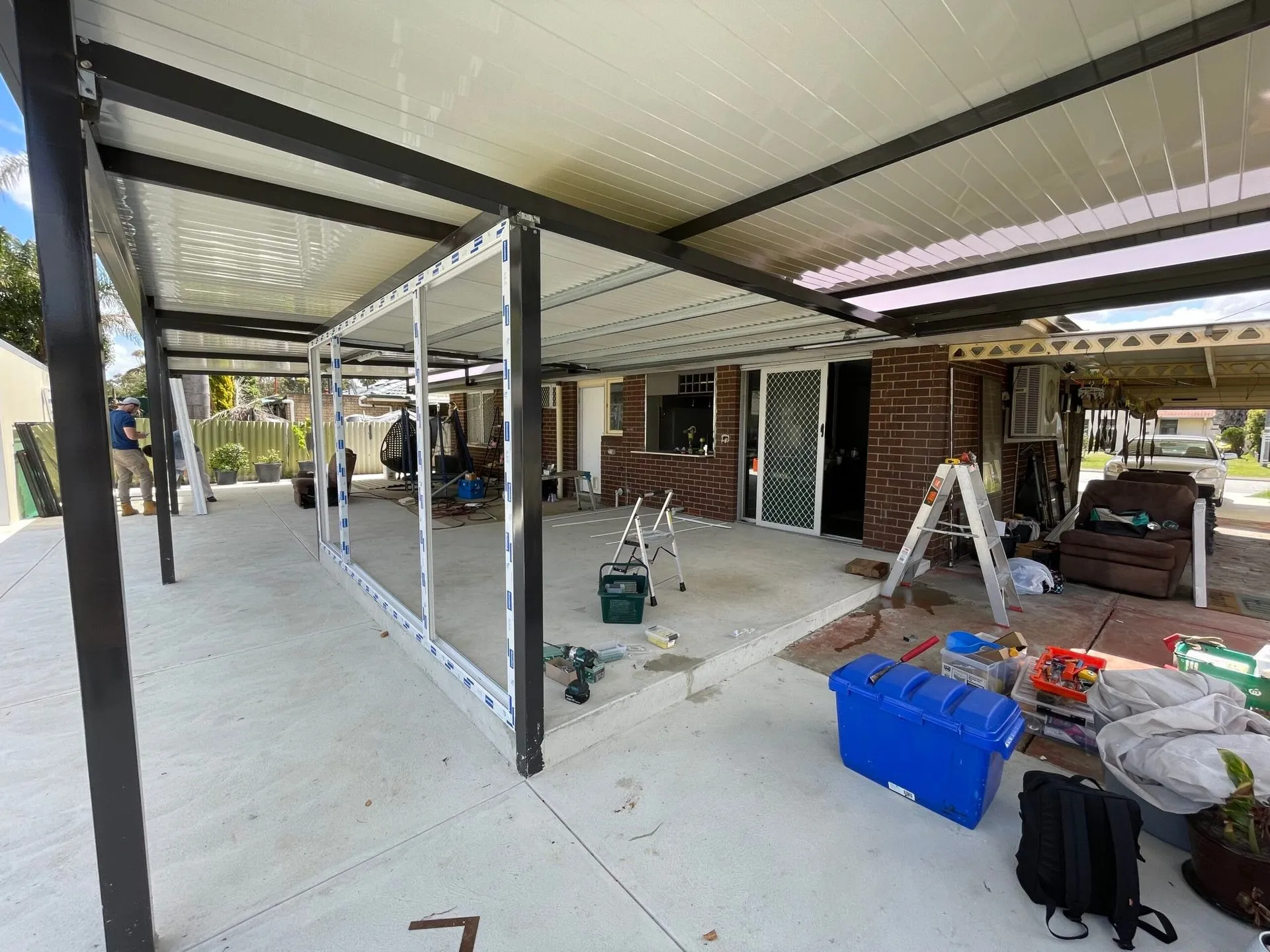 Patio enclosures project, Perth — GaBe Double Glazing