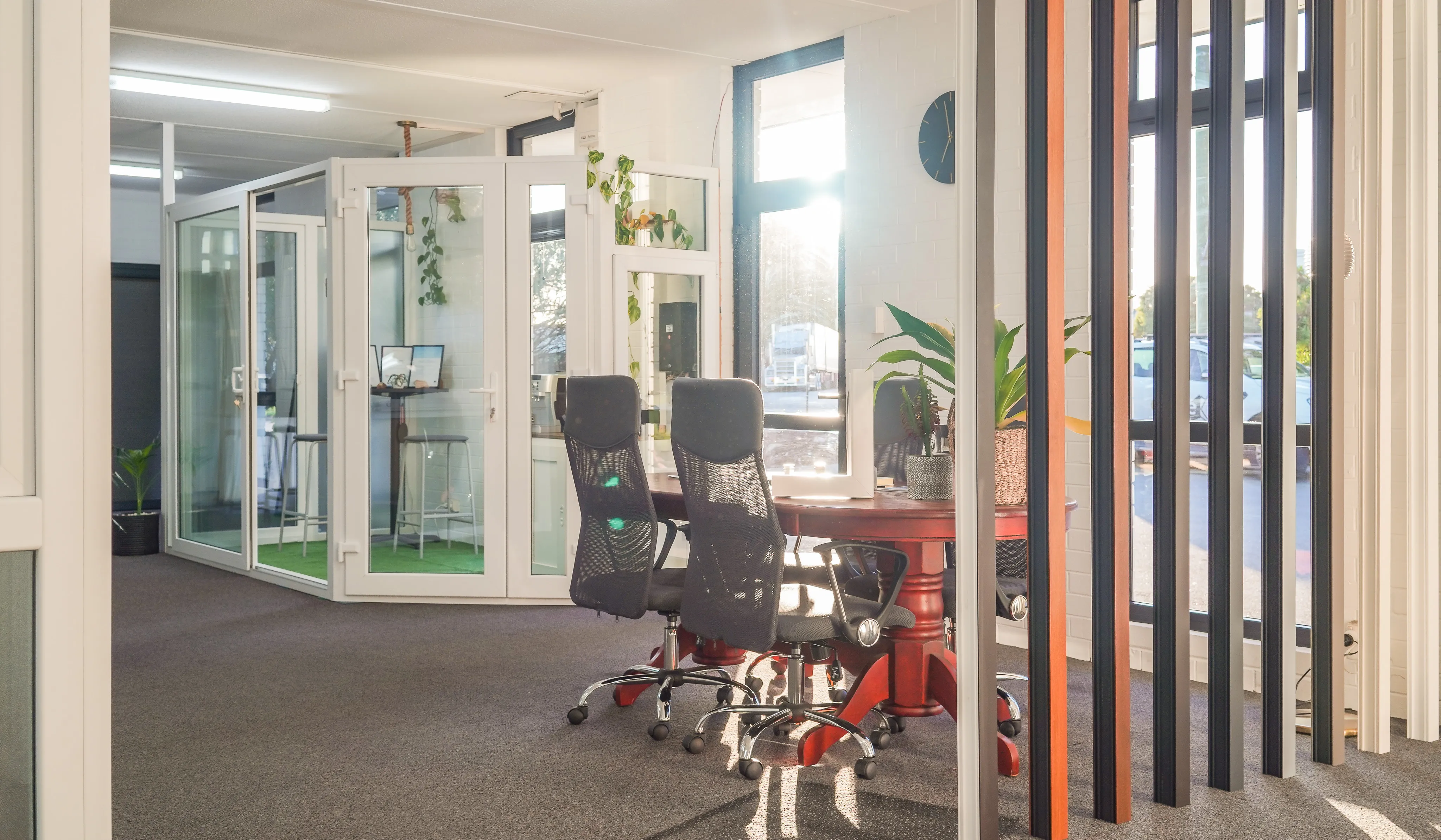 GaBe Double Glazing showroom display floor, Kewdale