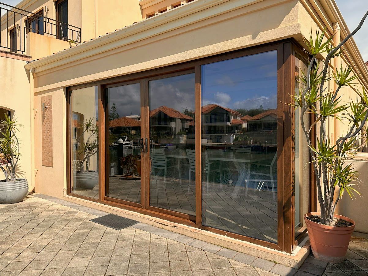 Modern home with uPVC double glazing