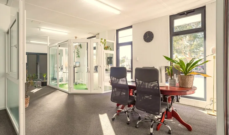 The client meeting space at the GaBe Kewdale showroom