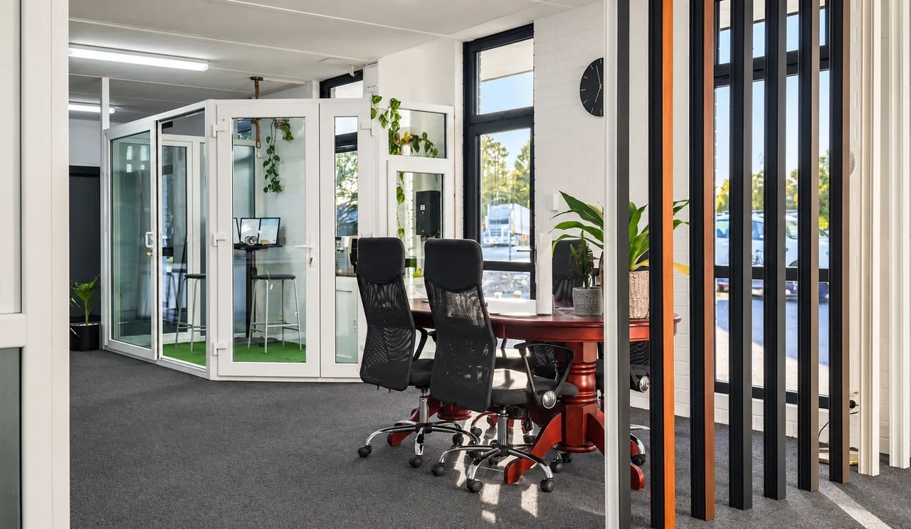 GaBe Double Glazing showroom and consultation area in Kewdale