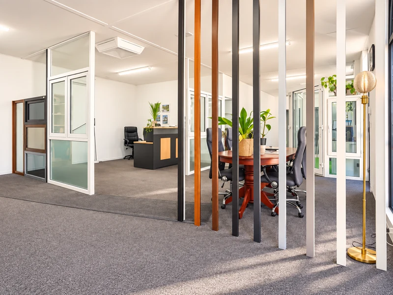 Frame colour and finish samples in the GaBe Kewdale showroom office